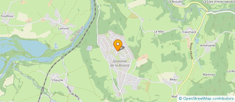 localisation de l'entreprise SPECTRE 43  MONISTROL-SUR-LOIRE