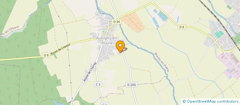 localisation de l'entreprise SPECTRE  AUBIGNY-EN-PLAINE