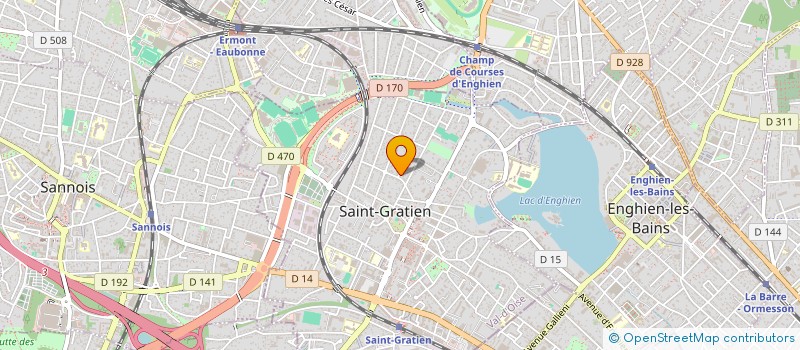 localisation de l'entreprise SPECTRE CONSULT  SAINT-GRATIEN