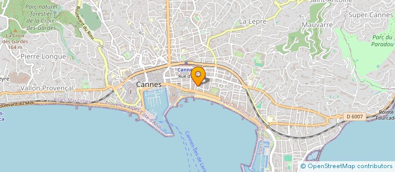 localisation de l'entreprise SPECTRUM FOOD à CANNES