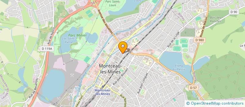 localisation de l'entreprise SPECTRUM IMMOBILIER  MONTCEAU-LES-MINES