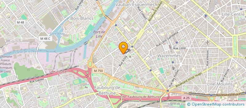 localisation de l'entreprise SPECU'LILLE à LILLE