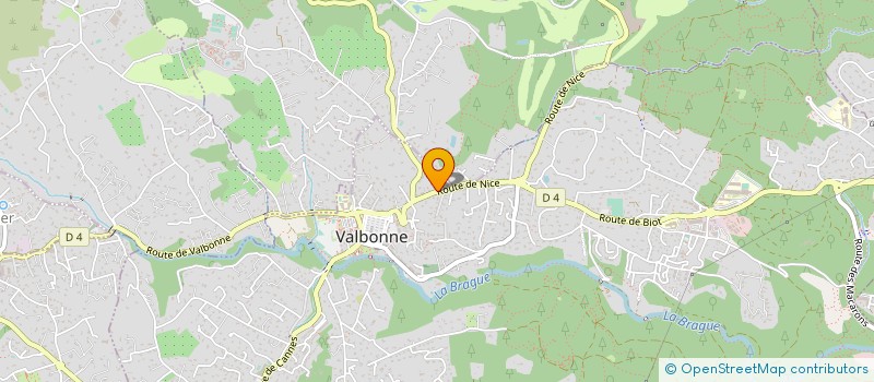 localisation de l'entreprise SPEDINOR à VALBONNE