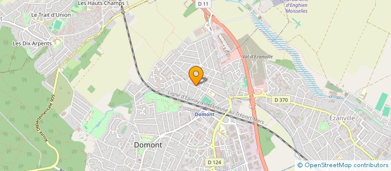 localisation de l'entreprise SPEDLOG FRANCE  DOMONT