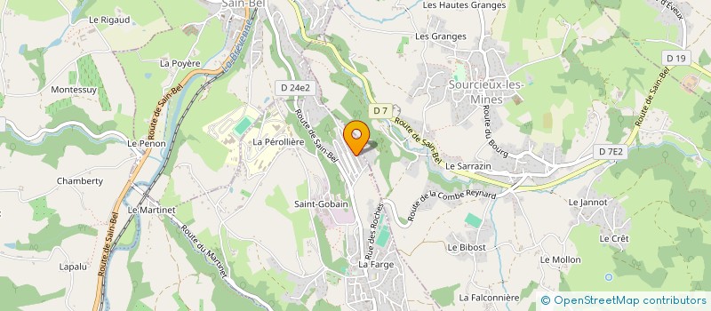 localisation de l'entreprise SPEEC  SAINT-PIERRE-LA-PALUD