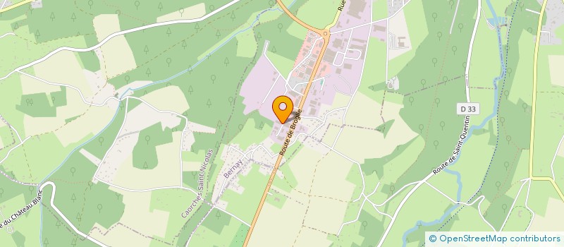 localisation de l'entreprise SPEED à BERNAY