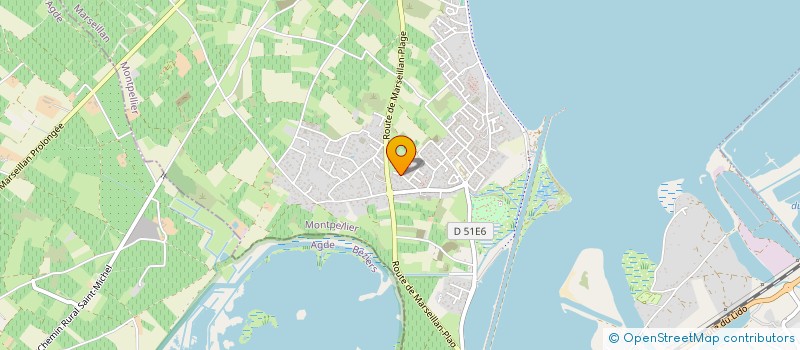 localisation de l'entreprise SPEED à MARSEILLAN