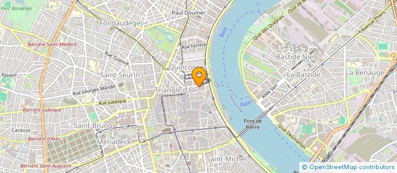 localisation de l'entreprise SPEED APERO à BORDEAUX