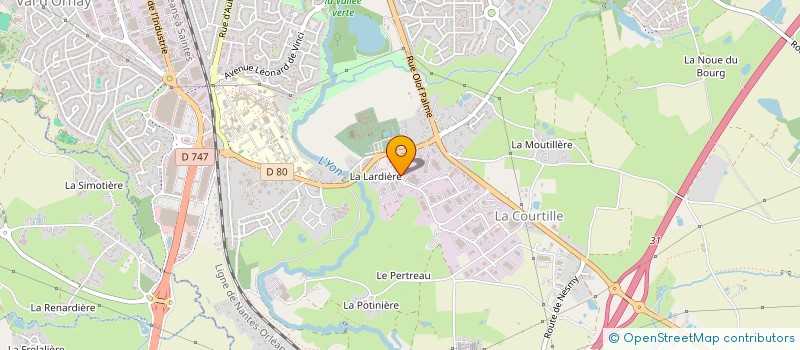 localisation de l'entreprise SPEED AUTO à LA ROCHE-SUR-YON
