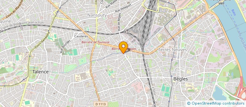 localisation de l'entreprise SPEED AUTO à BEGLES