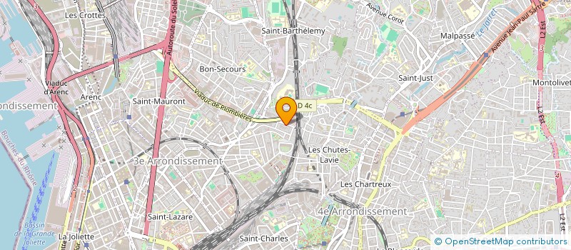 localisation de l'entreprise SPEED AUTO  MARSEILLE