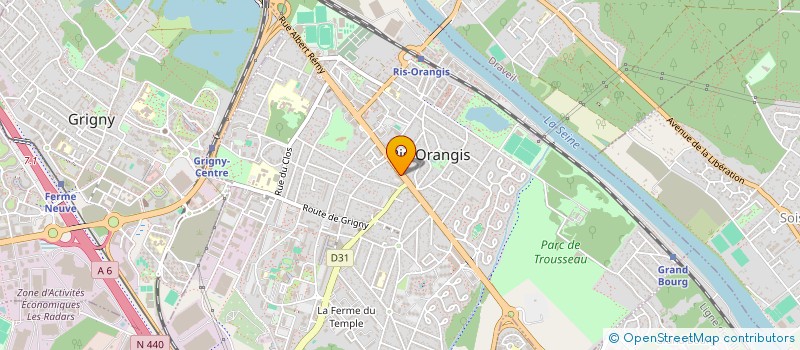 localisation de l'entreprise SPEED AUTO RIS à RIS-ORANGIS