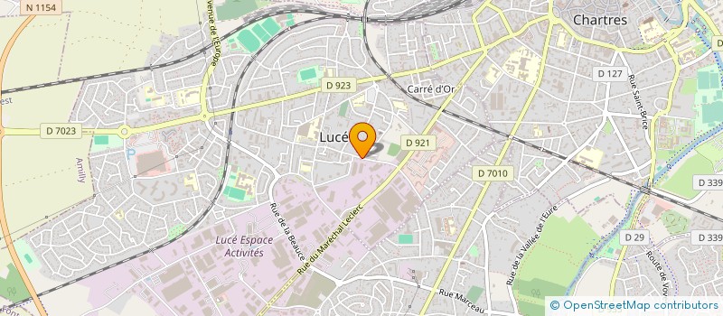 localisation de l'entreprise SPEED AUTO SERVICE à LUCE