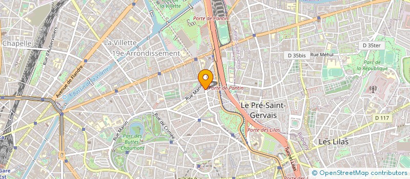 localisation de l'entreprise SPEED BAT  PARIS