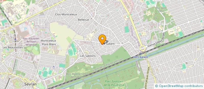 localisation de l'entreprise SPEED BATIMENT  VILLEPINTE