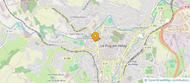 localisation de l'entreprise SPEED BIKE CLUB à LE PUY-EN-VELAY