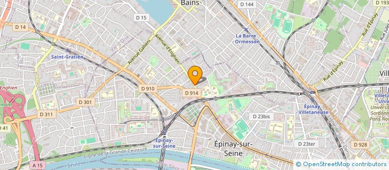 localisation de l'entreprise SPEED BOISSONS à EPINAY-SUR-SEINE