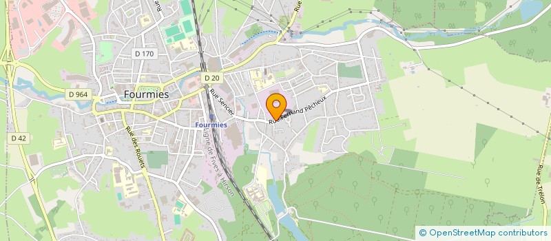 localisation de l'entreprise SPEED CANICROSS SUD AVESNOIS  FOURMIES