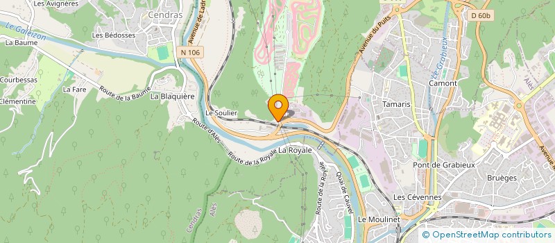 localisation de l'entreprise SPEED CAR  SAINT-MARTIN-DE-VALGALGUES