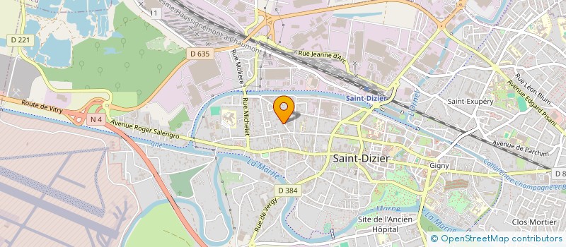 localisation de l'entreprise SPEED CAR à SAINT-DIZIER