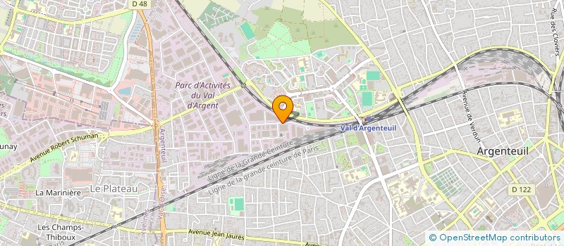 localisation de l'entreprise SPEED CAR 95  ARGENTEUIL