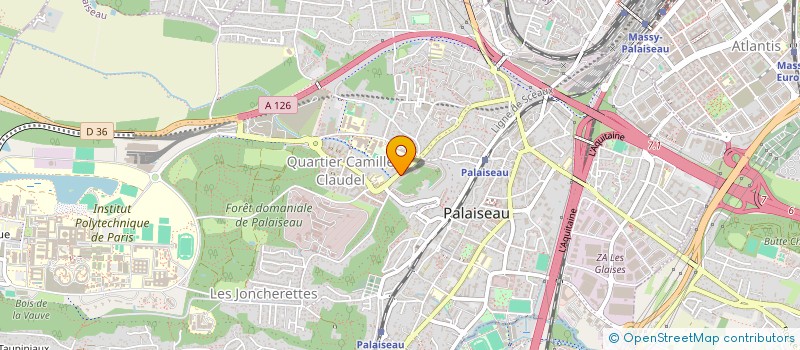 localisation de l'entreprise SPEED CARS à PALAISEAU