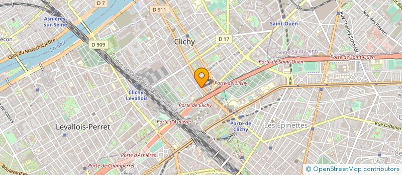 localisation de l'entreprise SPEED CASH à CLICHY