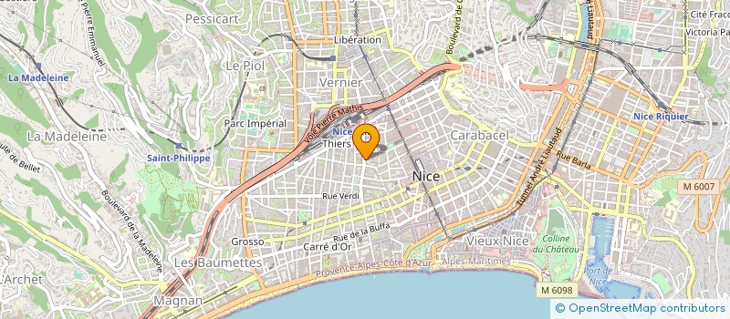 localisation de l'entreprise SPEED CHICHA à NICE