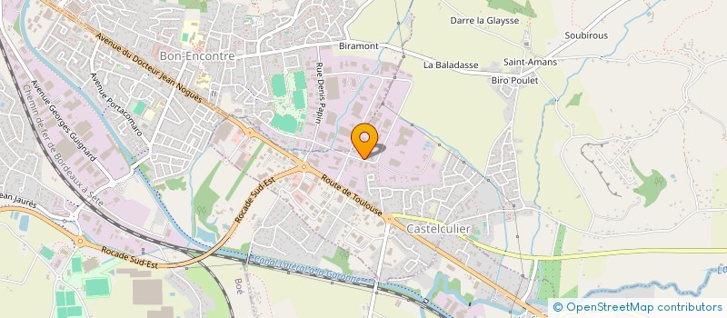 localisation de l'entreprise SPEED CLASSIC  CASTELCULIER