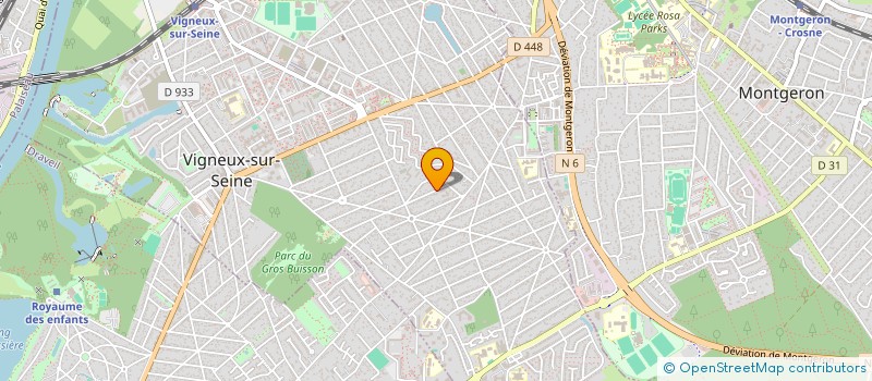 localisation de l'entreprise SPEED CLEAN  VIGNEUX-SUR-SEINE