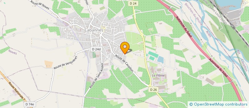 localisation de l'entreprise SPEED CLEAN TRUCK  CABANNES