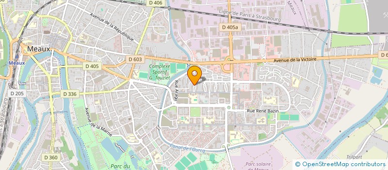 localisation de l'entreprise SPEED CLEANER à MEAUX