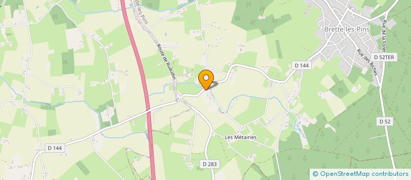 localisation de l'entreprise SPEED COLIS à BRETTE LES PINS
