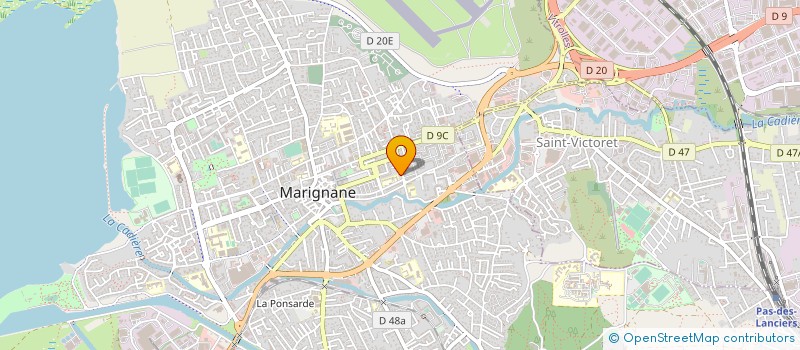 localisation de l'entreprise SPEED CONSTRUCTION à MARIGNANE