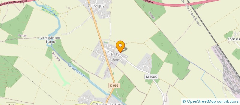 localisation de l'entreprise SPEED COURSES 21  FENAY