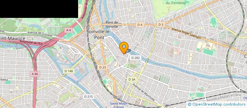 localisation de l'entreprise SPEED COYOTE COURSES à SAINT-MAUR-DES-FOSSES