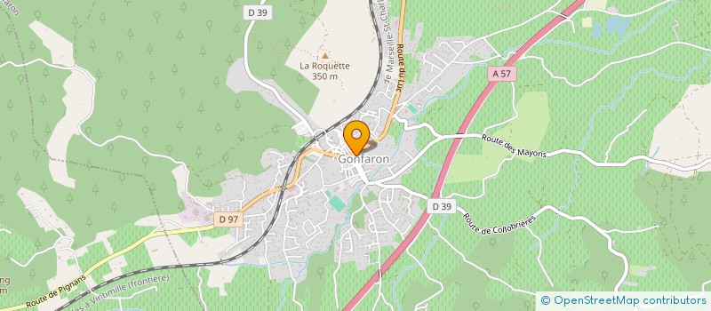 localisation de l'entreprise SPEED DEBOUCHE à GONFARON