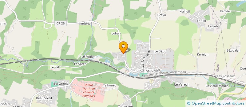 localisation de l'entreprise SPEED DELIVERY à ELVEN