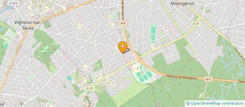 localisation de l'entreprise SPEED DEPA FROID CUISINE  VIGNEUX-SUR-SEINE