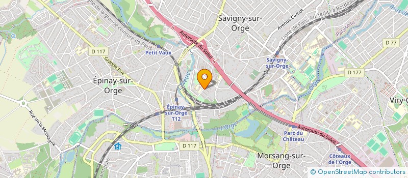 localisation de l'entreprise SPEED-DEPANN' AUTO  SAVIGNY-SUR-ORGE