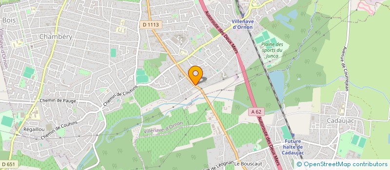 localisation de l'entreprise SPEED DEPANNAGE à VILLENAVE-D'ORNON