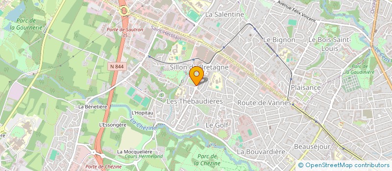 localisation de l'entreprise SPEED DEPANNE 44  SAINT-HERBLAIN