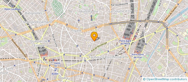 localisation de l'entreprise SPEED DERAT à PARIS