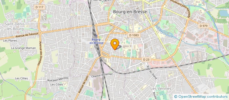 localisation de l'entreprise SPEED DEVIS à BOURG-EN-BRESSE