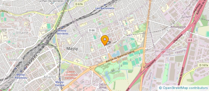 localisation de l'entreprise SPEED DRIVER PRIVATE à MASSY