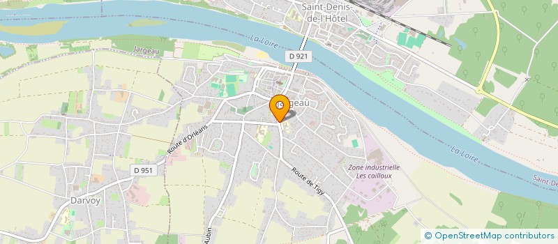 localisation de l'entreprise SPEED EATS 45 à JARGEAU