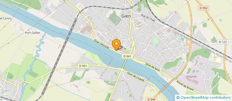 localisation de l'entreprise SPEED EATS à GIEN