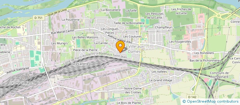 localisation de l'entreprise SPEED-ECO SERVICES  LA VILLE-AUX-DAMES