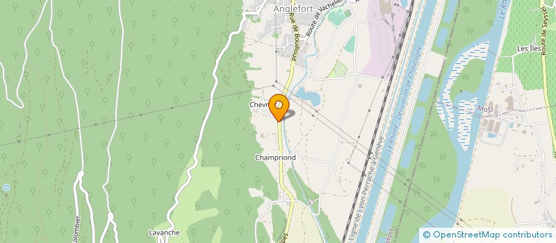 localisation de l'entreprise SPEED ELEC à ANGLEFORT
