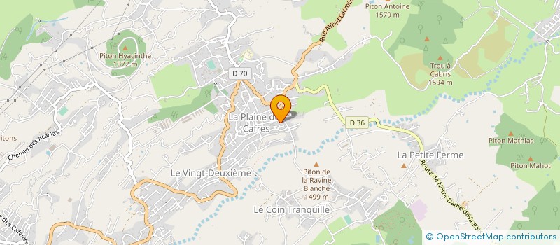 localisation de l'entreprise SPEED ENERGY à LE TAMPON